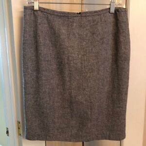 Calvin Klein Linen-Blend Skirt